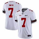 Ohio State Buckeyes 7 Rod Smith White Diamond Nike Logo College Football Jersey Dzhi,baseball caps,new era cap wholesale,wholesale hats